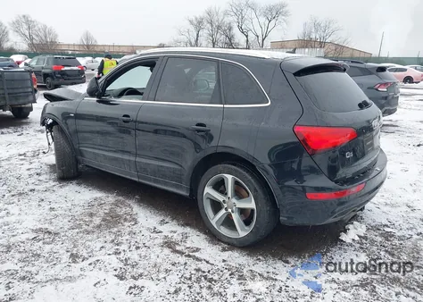 2013 Audi Q5 3.0T Premium Plus z USA, uszkodzony, nr VIN WA1WGAFP8DA065284